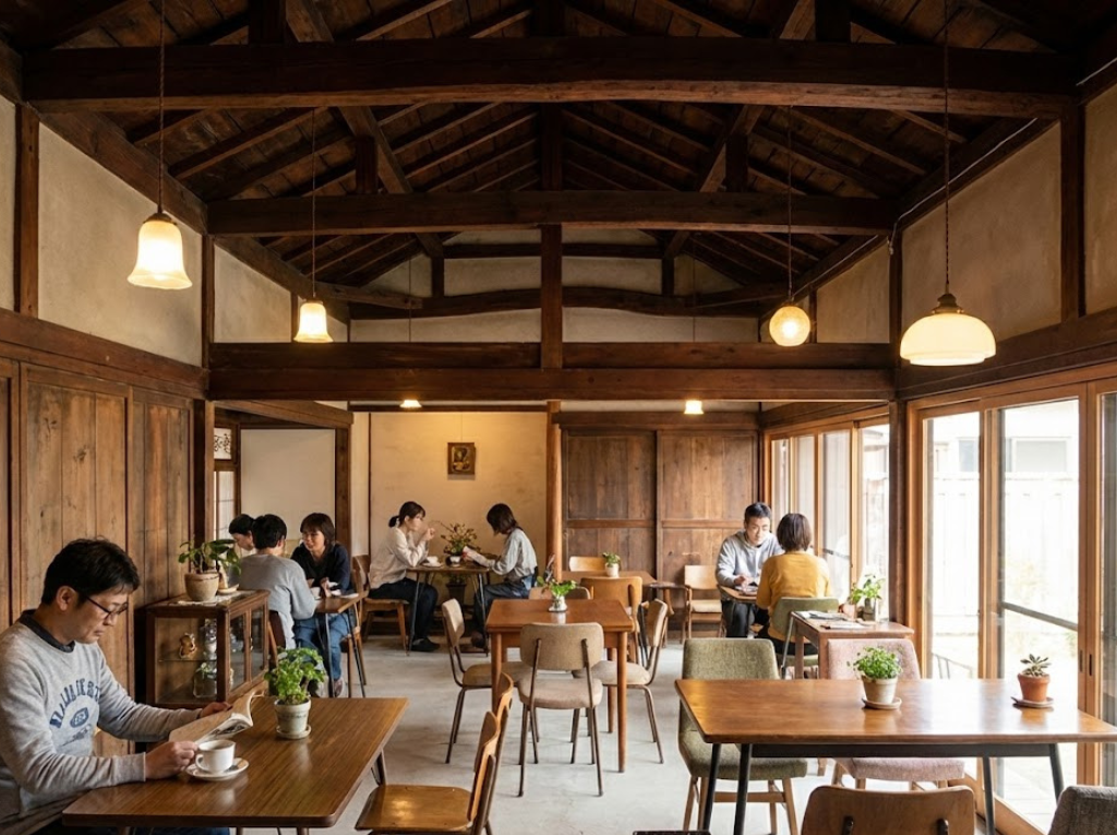 古民家カフェ活用イメージ